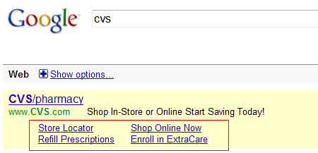 search-engine-sitelinks4 Most Valuable Pages