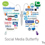 Social Media Butterfly Social Media Butterfly