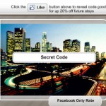 Facebook Fangate Hotel Discount