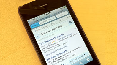 iPhone Mobile Browsing