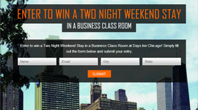 Days Inn Facebook Social Sweepstakes