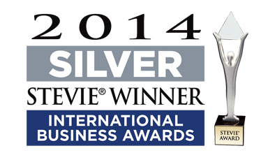 Stevie Award - Best Hotel CMS 2014 - square