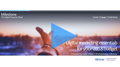 Video: Digital Marketing Essentials for Your 2018 Budget