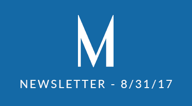 Milestone Newsletter – August 31, 2017