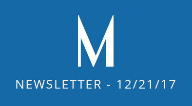 Milestone Newsletter - December 21, 2017
