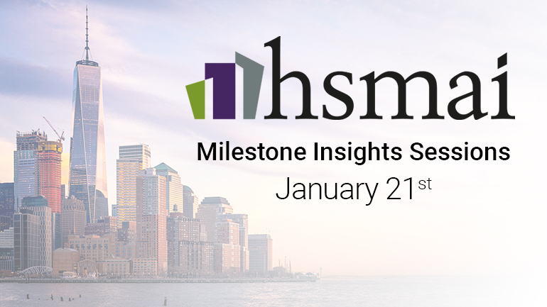 Announcing 3 Speaking Sessions at HSMAI - January 2020