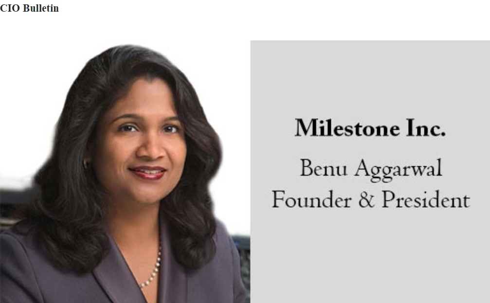 Benu Aggarwal - milestoneinternet.com, Milestone Inc.