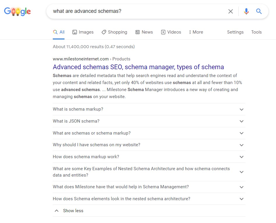 FAQ questions in google - milestoneinternet.com, Milestone Inc.