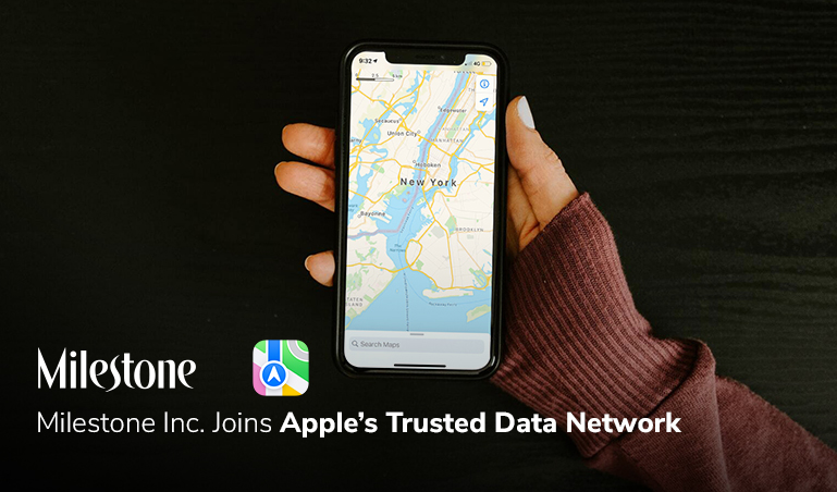 Milestone Inc. Joins Apple’s Trusted Data Network