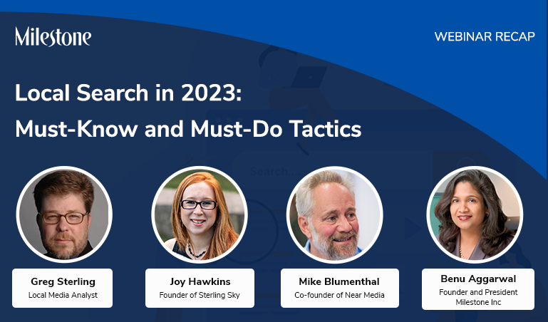 Local Search in 2023: Must-Know and Must-Do Tactics